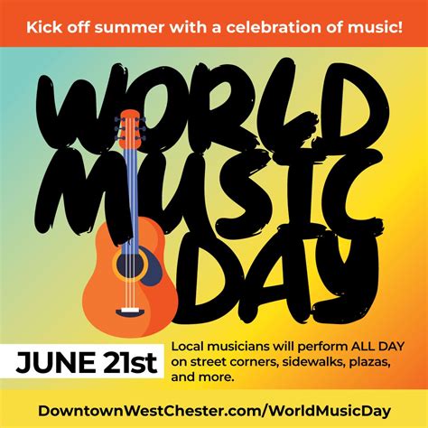 World Music Day 2024 - Downtown West Chester PA