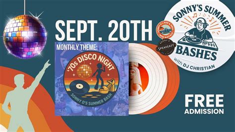 Sonnys Summer Bash: 70s Disco Night, 1 N Whittaker , New Buffalo, MI ...