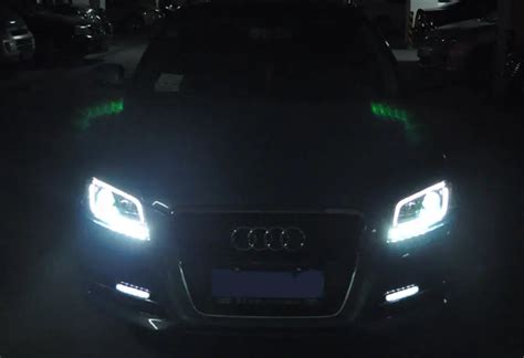 A3 Headlights 2008-2012 S3 Sedan Hatchback Headlight DRL Hid