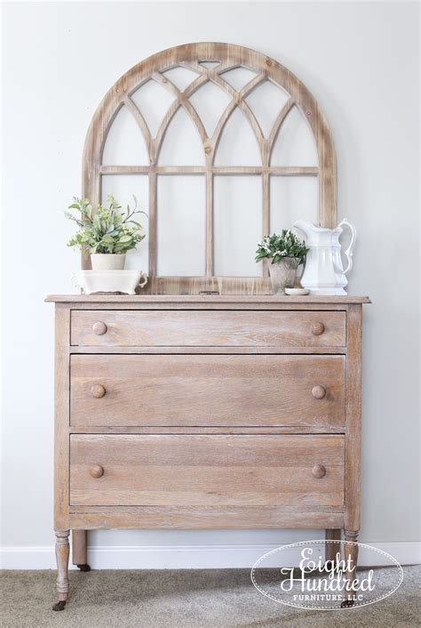 Whitewashed Oak Dresser - Jennifer Baker Creative