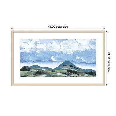 Nature Trek II by Melissa W Wood Framed Wall Art Print