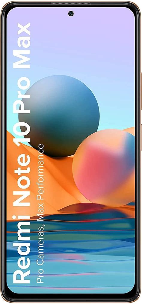 (Refurbished) Redmi Note 10 Pro Max (Vintage Bronze, 6GB RAM, 128GB ...