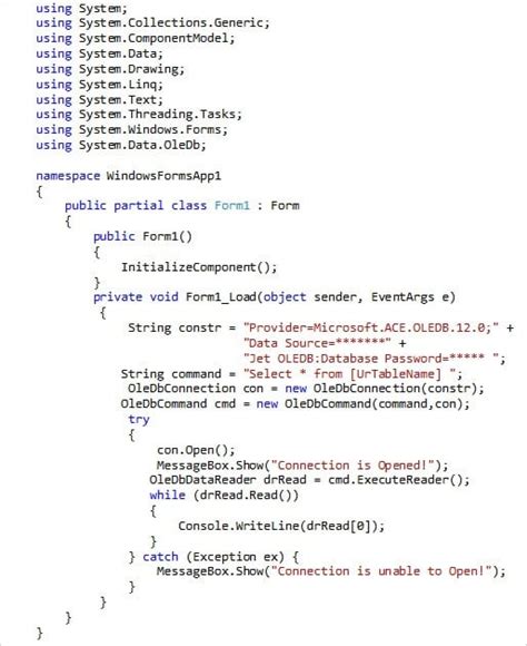 ADO.NET DataReader 的图像结果