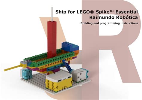 Ship for LEGO® Spike™ Essential: Building and programming instructions ...