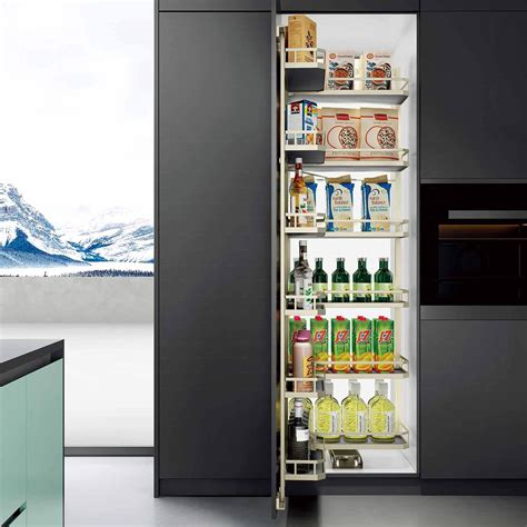 Kitchen Roll-out Pantry | Kitchen Cabinets For Corners - NUOMI