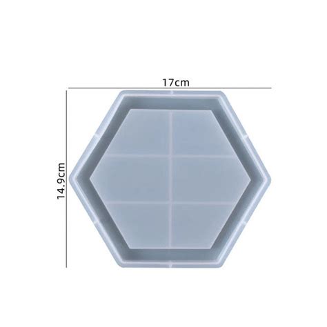 Hexagon Puzzle Tray Mold [IMPORTED]