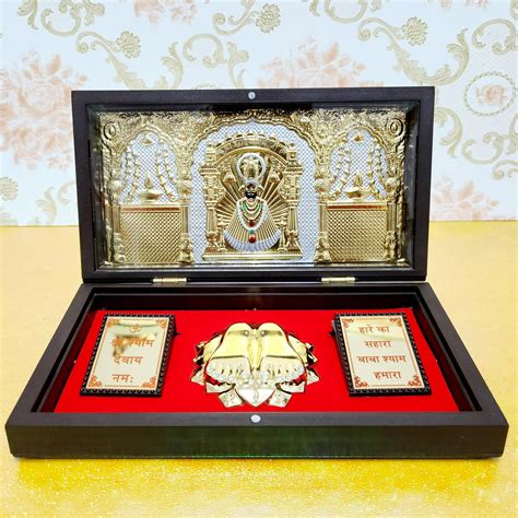 Khatu Shyam ji with Charan Paduka – Arnavira® Official Store