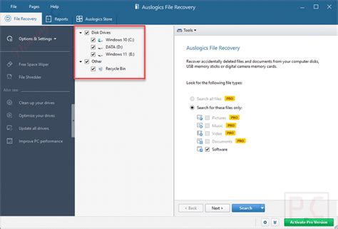 Image result for Auslogics File Recovery
