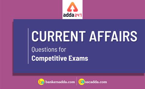 Current Affairs Questions for Competitive Exams: 14th March 2019