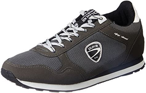 Buy Duke Mesh Men's Grey And Black Running Shoes - 7 Uk/India (Fws1033 ...