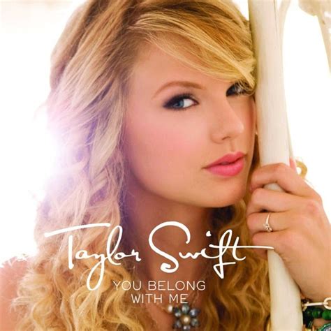 Just Cd Cover: Taylor Swift: You Belong With Me (official single cover ...
