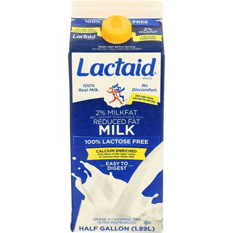 Lactaid 100 Percent Lactose Free Reducted Fat India | Ubuy