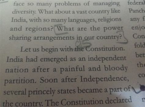 What are the power sharing arrangements in our country ??? From chapter ...
