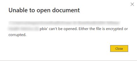 PBIX file corrupted - Microsoft Fabric Community