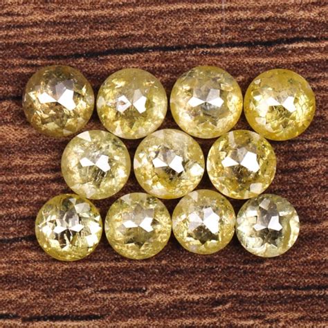 Natural Fancy Round Rose Cut Earth Mined Diamond – Minimal Carbon