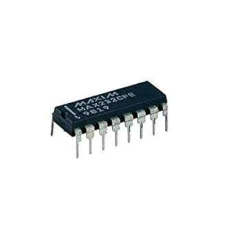 Prime Robotics MAX232 RS-232 Level Shifter DIP IC : Amazon.in ...
