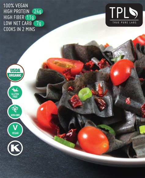 Buy TPL 3 Pack Organic Bean Ribbon Cut Artisan Pasta Combo Sampler Pack ...