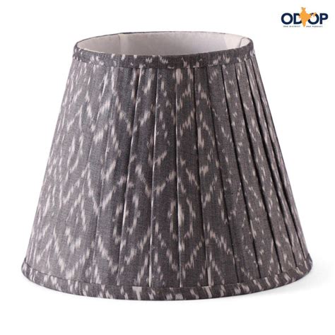 handwoven cotton ikat lampshade – Eyaas