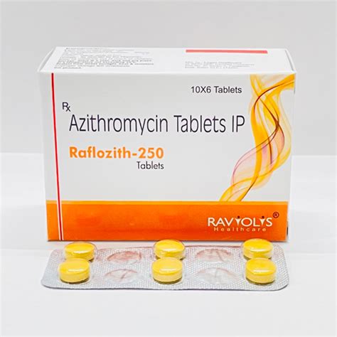 RAFLOZITH-250 Tablets Raviolis Healthcare