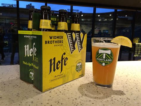 Widmer Brothers Brewing & Portland Timbers Co-Brand Hefeweizen ...