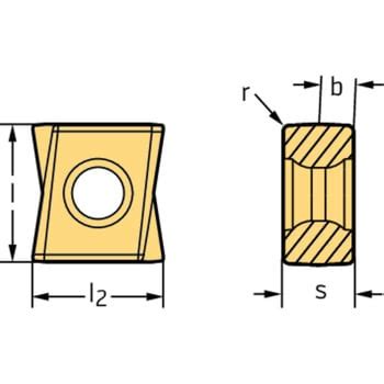 ミーリング加工用 ひし形縦置きチップ ワルター フライス用チップひし形 【通販モノタロウ】