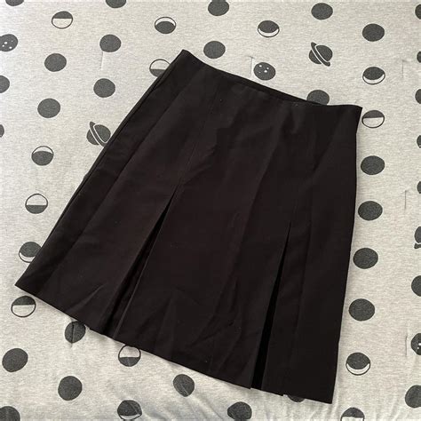 A-line black skirt #professional #workwear #classy... - Depop