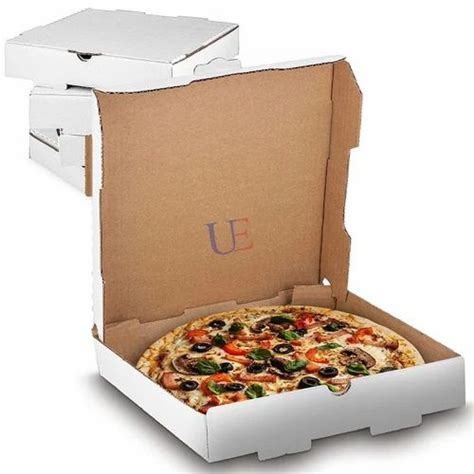 Pizza Boxes - Plain White Pizza Boxes 10 Inch (L) Trader - Wholesaler ...