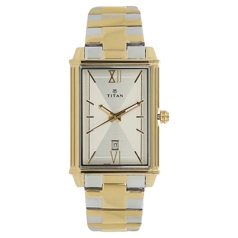 Buy Online Titan Regalia Rome Silver Dial Analog with Date Stainless ...