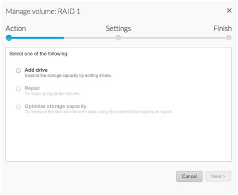 NEW NETWORK VOLUME WIZARD | Seagate India