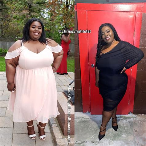 Chrissy lost 173 pounds - Black Weight Loss Success