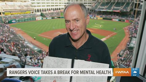 Eric Nadel, voice of Texas Rangers radio, steps away from booth | wfaa.com