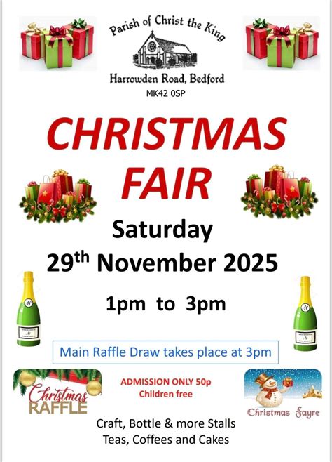 Christ the King Christmas Fair, Christ the King Hall, Harrowden Road ...