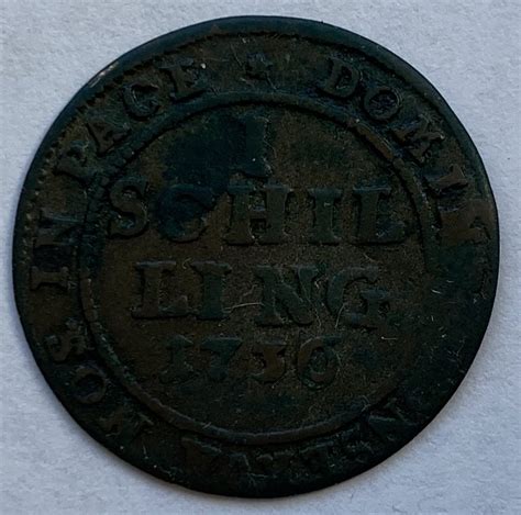 1736 City of Zürich One Schilling - M J Hughes Coins