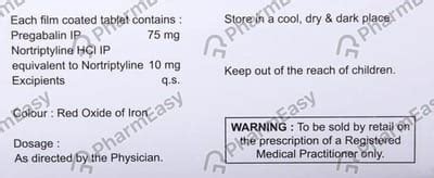 Nervite Strip Of 10 Tablets: Uses, Side Effects, Price & Dosage | PharmEasy
