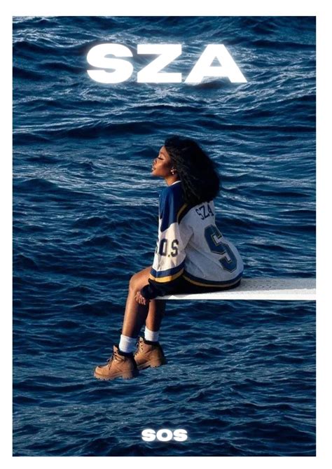 sza sos poster | Room posters, Music poster, Blues music poster