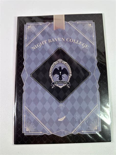 Disney Twistedwonderland Night Raven College Notebook Divus Grim Dire ...