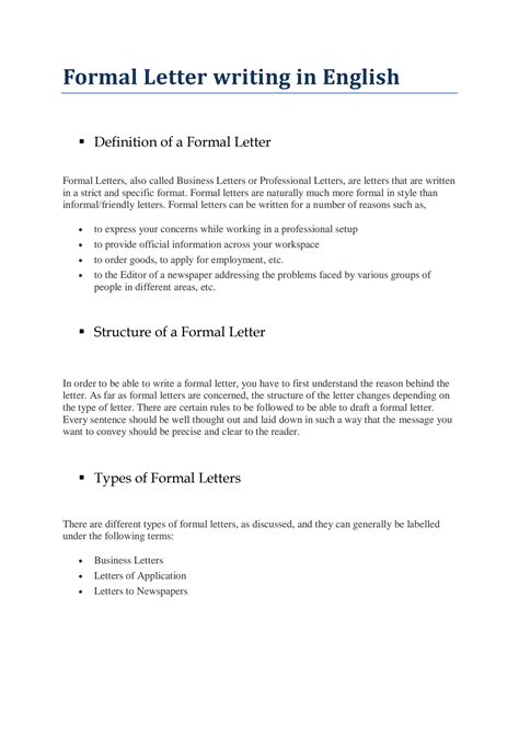 English Letter-Writing Examples 的图像结果