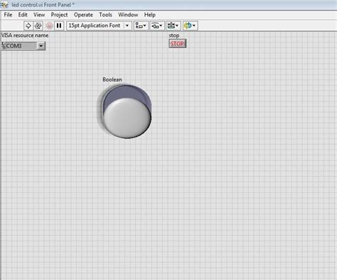 LabVIEW Arduino Interface 的图像结果