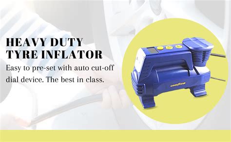Goodyear RCP-B62A Heavy Duty Tyre Inflator (Blue) : Amazon.in: Car ...