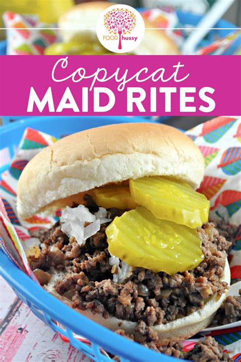 Image result for Homemade Maid-Rite