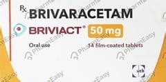 Briviact 50 MG Tablet (14): Uses, Side Effects, Price & Dosage | PharmEasy