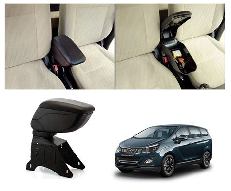 Caro Manic Car Armrest Console Box Compatible with Marazzo (Black ...