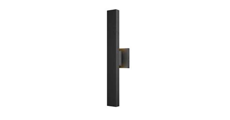Z-Lite 576S-2-BK-LED Edge 2 Light 21" Tall Marine Grade LED Wall Sconce ...
