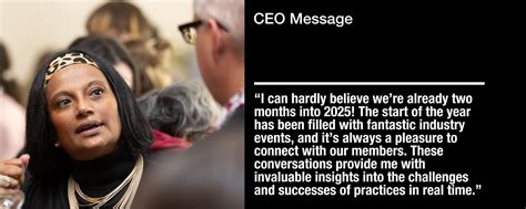 CEO message – February 2025 | ACA - Association of Consulting ...