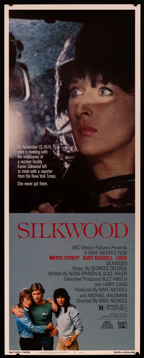 Silkwood Movie Poster 1983 Half Sheet (22x28)