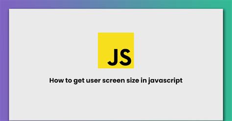 JavaScript Size Reference 的图像结果