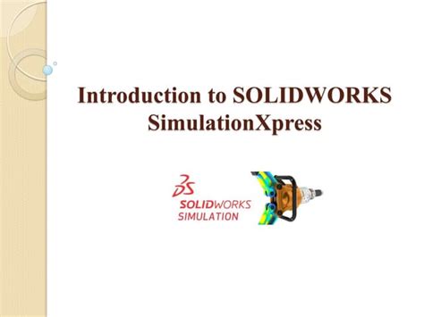 Image result for SolidWorks Simulation Express Tutorial