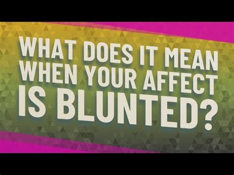 Image result for Blunted Affect Example