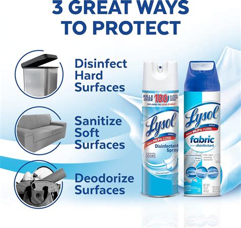 Lysol Disinfectant Spray Fabric at Katherine Grayson blog
