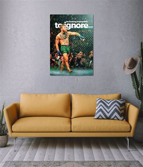 Conor McGregor UFC Wall Poster – Motivational Gym | Everanta